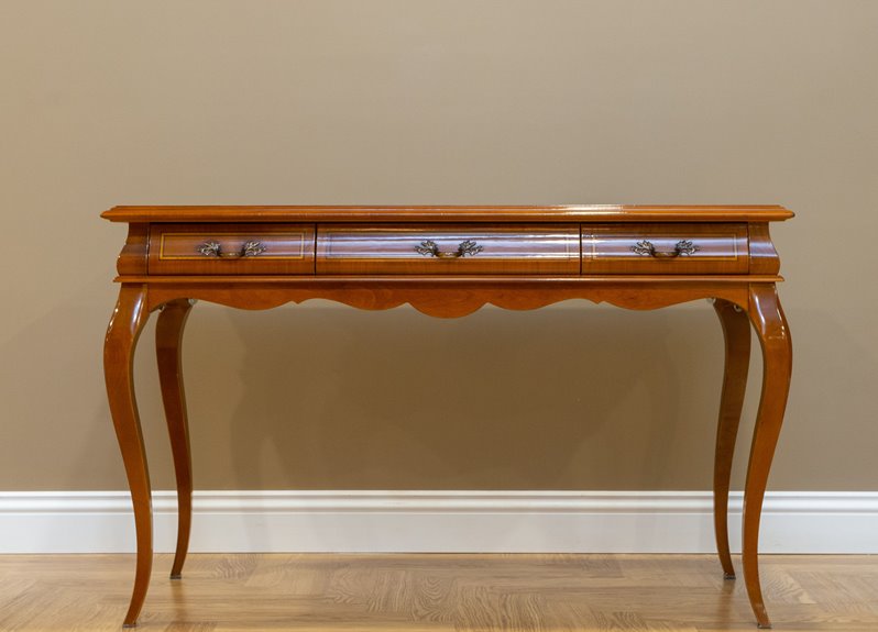 choosing and styling console tables at home