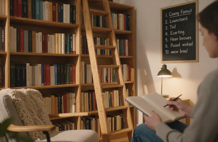 Build Your Personal Home Library in 5 Simple Steps 2 count inventory and space planning