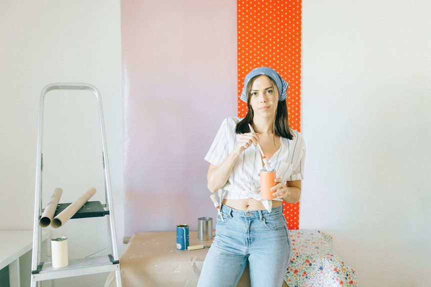 how to paint over wallpaper