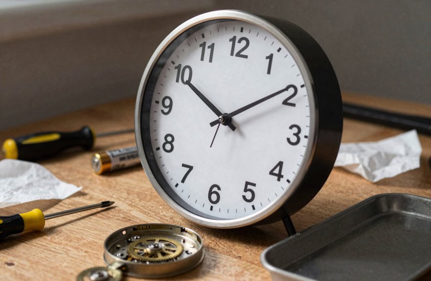6 Simple Steps to Repair a Wall Clock 2 identify clock movement type accurately