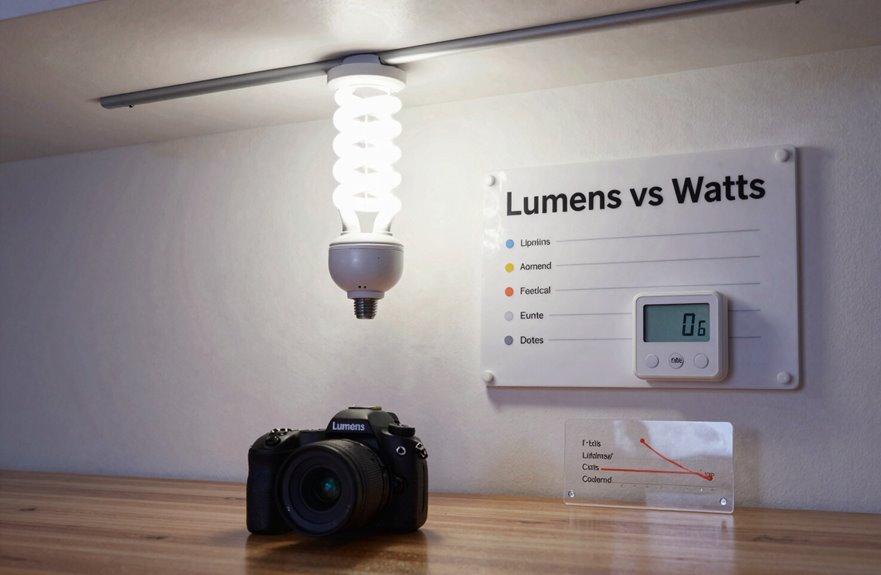 lumens watts and led savings