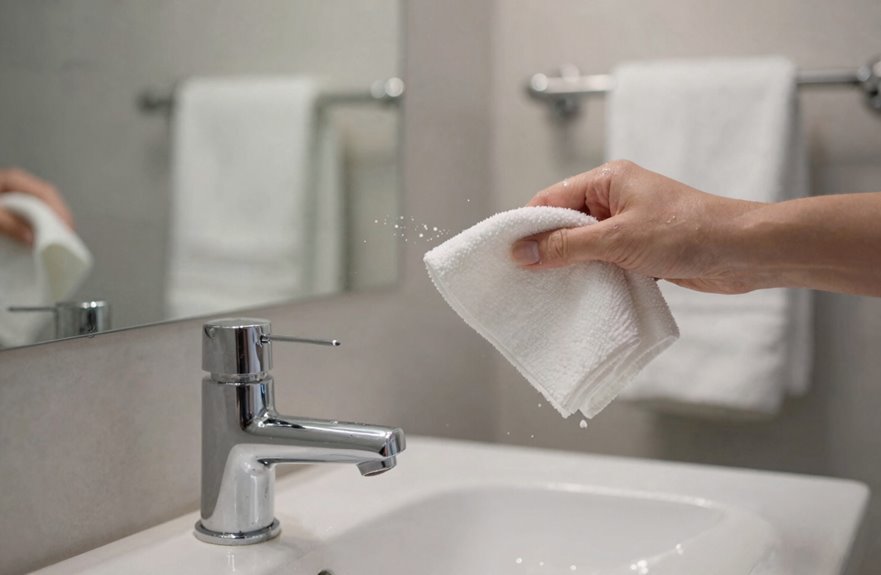 microfiber technique prevents streaking