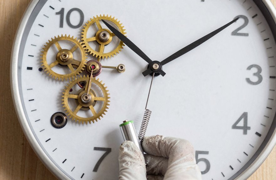 6 Simple Steps to Repair a Wall Clock 3 power source and maintenance steps