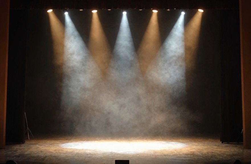 soft edged fresnel stage washes
