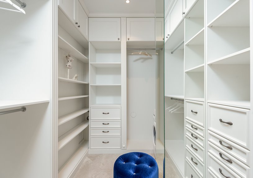 standard closet dimension guidelines