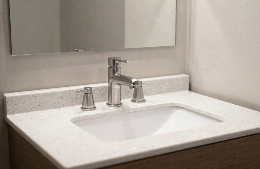 What Is the Standard Bathroom Counter Height? 2 standard vs comfort bathroom counter heights