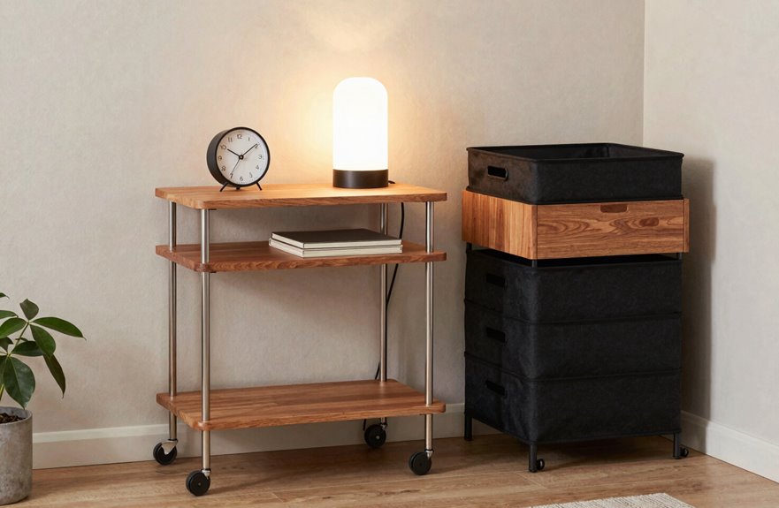 zero cost upcycled nightstand solutions